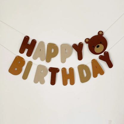 Baby shower Teddy Bear Birthday Party Plates Cup Tableware Kids 1st Birthday Party Decor Teddy Bear Balloon Birthday Party decor