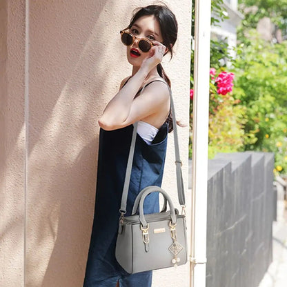 PU Leather Ladies HandBags Women Vintage Purse Plush Tassel Messenger Bags Tote Boston Shoulder Crossbody Bag Large Capacity Good Vibrations