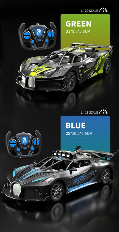 Rc Car 4Ch High-Speed Remote Control Drift Racing Car Electric Sportscar Toy Vehicle Model Toys for Boys Kids Birthday Gift Good Vibrations