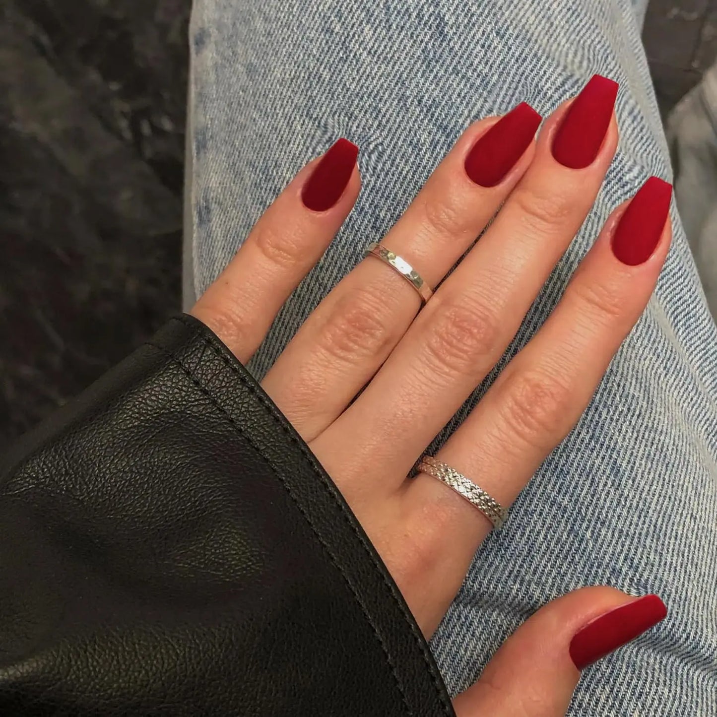 24PCS Halloween Fake Nails Black Water Droplet Shape With Pumpk in Acrylic Nails Press on Nails Gifts For Women And Girls Good Vibrations