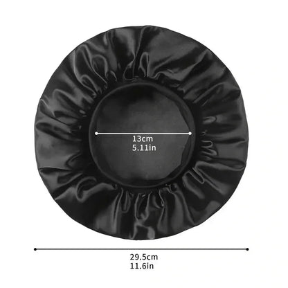 6Pcs Women No-Heat Curly Hair Stick Satin Sleep Cap Set Hair Clip and Ring Comb Sponge Hair Curler Suitable for All Hair Types Good Vibrations