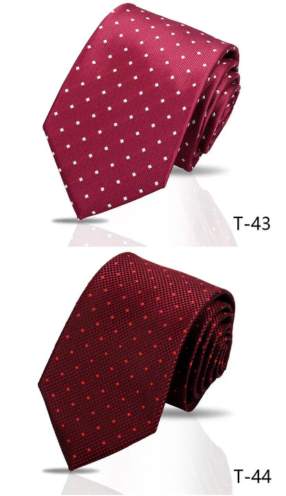 Elegant Ties For Men Fashion Item Necktie High Quality Classic Men Tie Suit Accessories Wedding Gifts Business Party Wholesale Good Vibrations