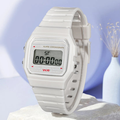 Hot Selling Women LED Digital Electronic Watch Multifunctional Outdoor Simple Leisure Men and Women Sports Watch Reloj Good Vibrations