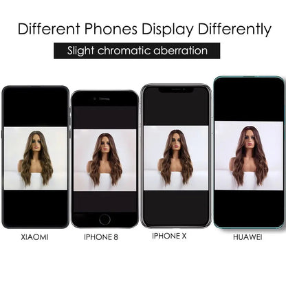 Wine Red Burgundy Synthetic Wigs for Women Long Curly Wave Cosplay Party Red Wigs with Bangs Natural Heat Resistant Daily Wigs Good Vibrations