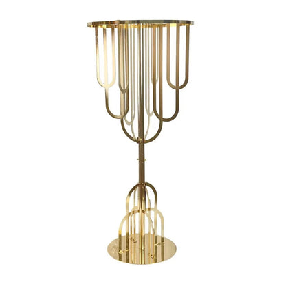 2/5/6/10pcs Wedding decoration wedding metal gold flower stand vase arch tree centerpieces for table decor modernl Decoration Good Vibrations