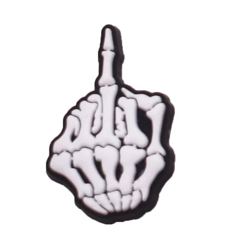 Shoe Charms for Crocs Accessories Kart Racing Shoes Charm for Croc Decorations Pins Men Accessory Jeans Woman Clogs Clips Badges Good Vibrations