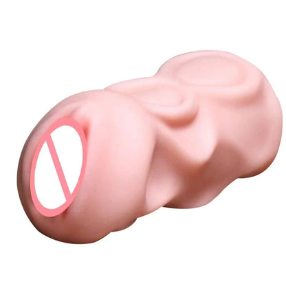 Male masturbator sex toy, realistic textured pocket pussy, soft TPE material, adult toy for men masturbation.