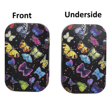 Cigarette Case Box Flip Cap Tobacco Storage Smoke Humidor Rolling Paper Jewelry Candy Coin Key Organizer Tin Flip Gifts Sealed Good Vibrations