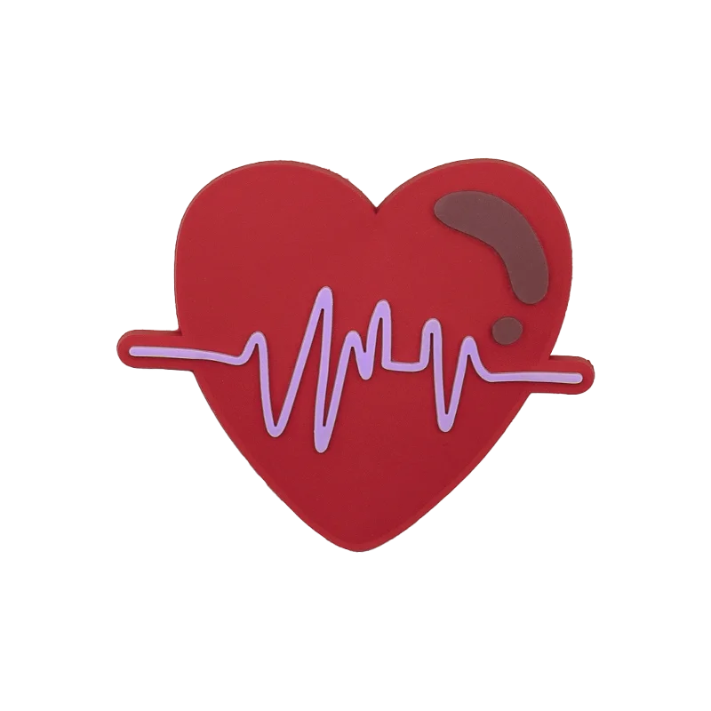 1/9pcs Rose Charms For Beach Bag Accessories Heart Glasses Lips Handbag Decoration Beach Coconut for Tote Bag Accessories Good Vibrations