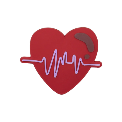 1/9pcs Rose Charms For Beach Bag Accessories Heart Glasses Lips Handbag Decoration Beach Coconut for Tote Bag Accessories Good Vibrations