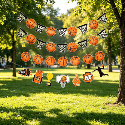 Basketball Party Banner Decor Basketball Hoop Banner Garland Decor Happy Birthday Decor Basketball Birthday Decoration Banner Good Vibrations