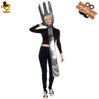 Halloween Couple Funny Men's and Women's Tableware Costumes Makeup Ball Stage Performance Costumes Cosplay Costumes Good Vibrations