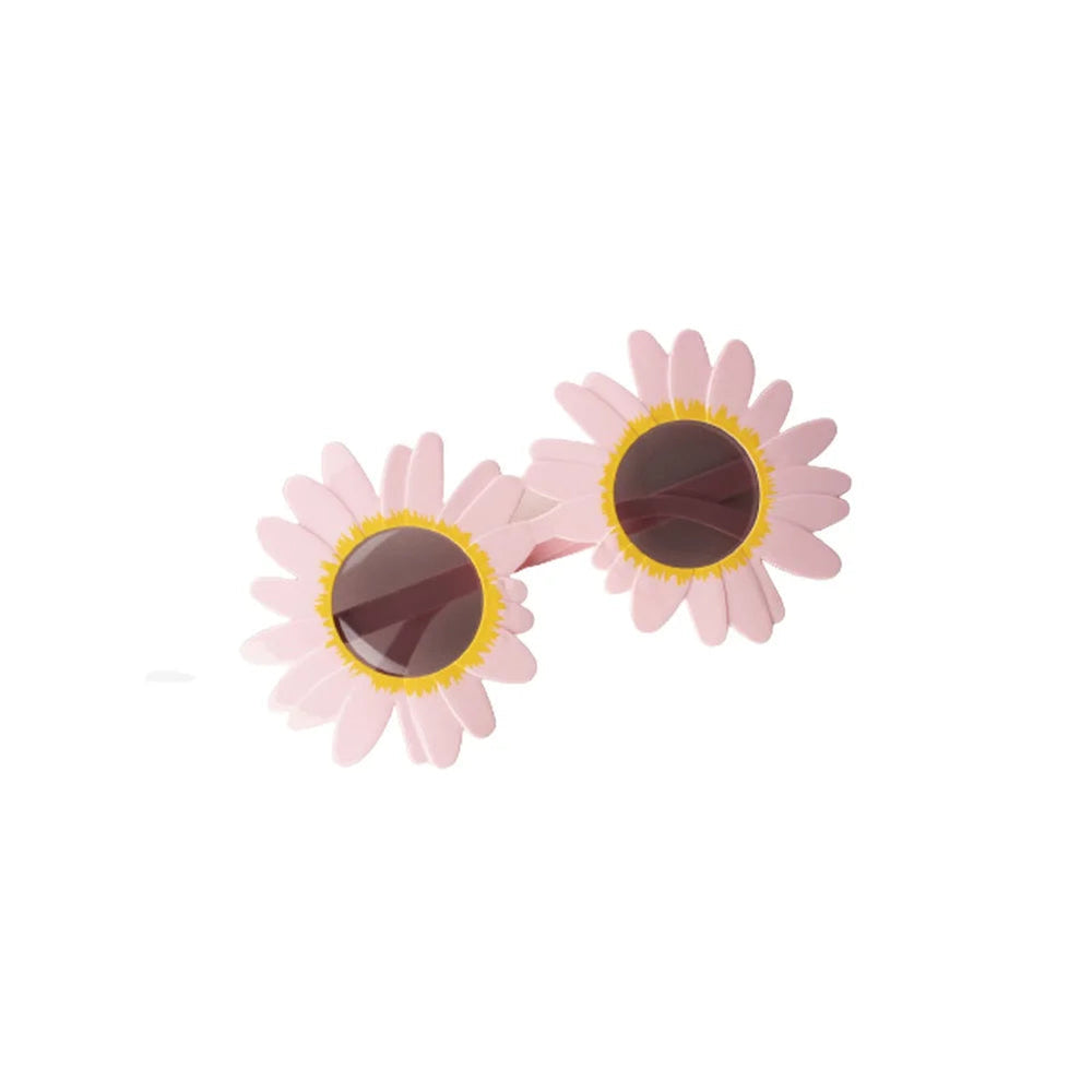Sunflower Sunglasses Little Daisy Shape Sun Glasses Funny Party Decorative Eyeglasses Plastic Gathering Picnic Photography Props Good Vibrations