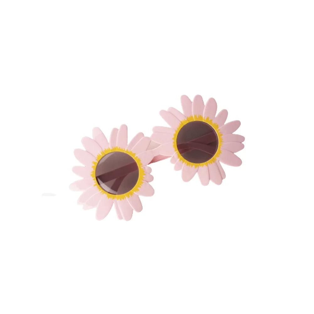 Sunflower Sunglasses Little Daisy Shape Sun Glasses Funny Party Decorative Eyeglasses Plastic Gathering Picnic Photography Props Good Vibrations