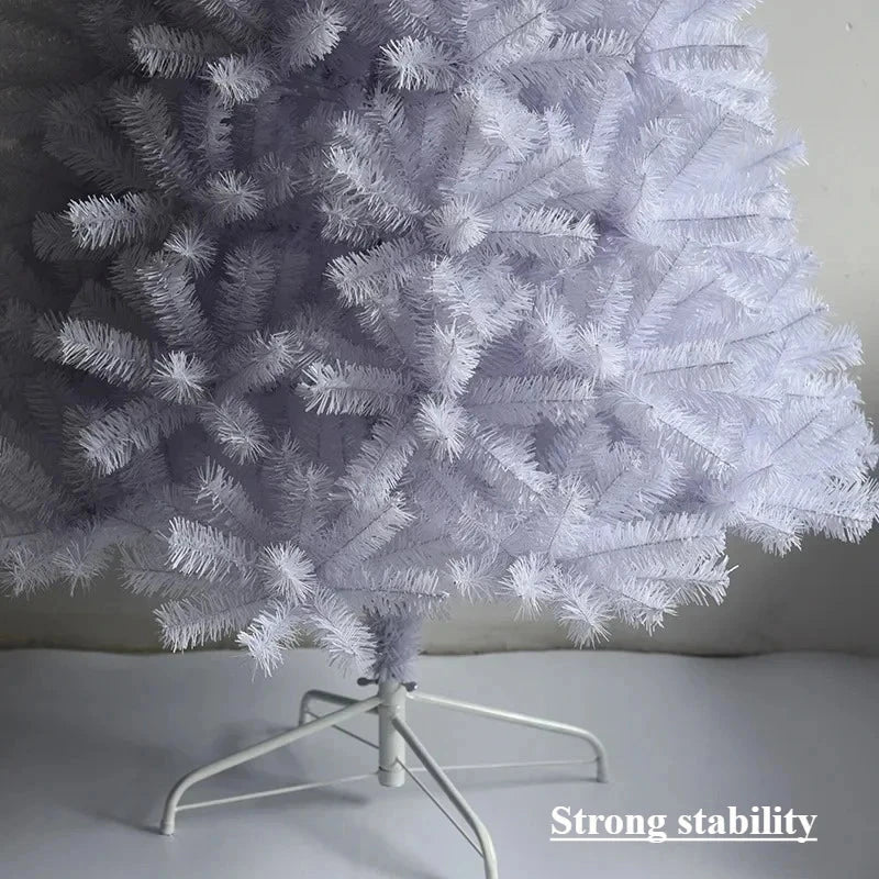 Artificial Christmas Tree PVC Encrypted White Christmas Tree 90cm-210cm Christmas  Party Atmosphere Home Decoration Supplies Good Vibrations