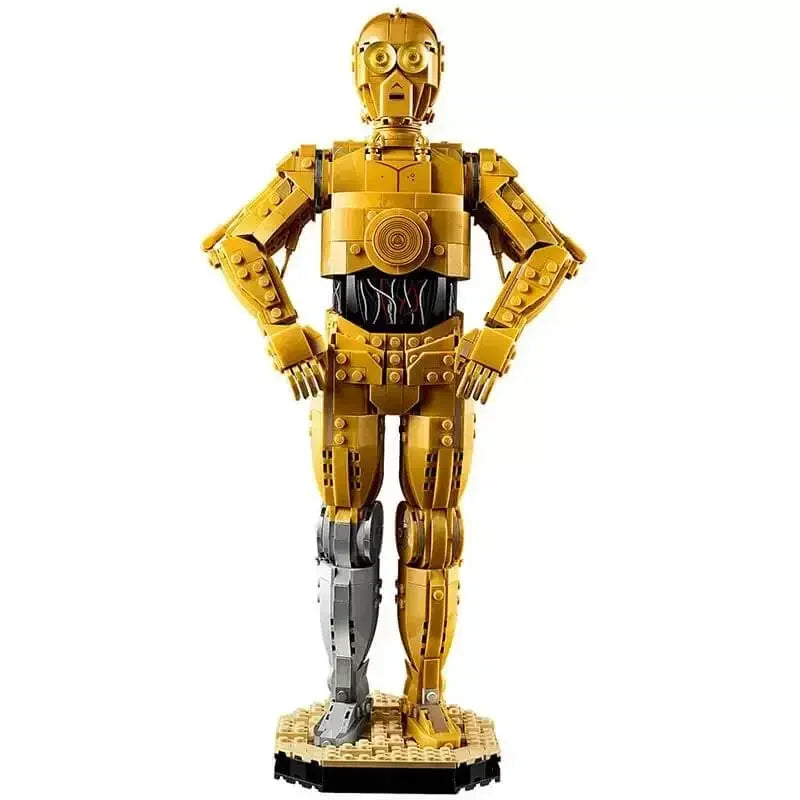 2025 NEW 75398 1140pcs C-3PO Droid Model Building Blocks Bricks DIY Assembly Home Decor Toys for Children Boy Christmas Gifts Good Vibrations