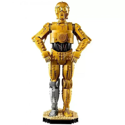 2025 NEW 75398 1140pcs C-3PO Droid Model Building Blocks Bricks DIY Assembly Home Decor Toys for Children Boy Christmas Gifts Good Vibrations
