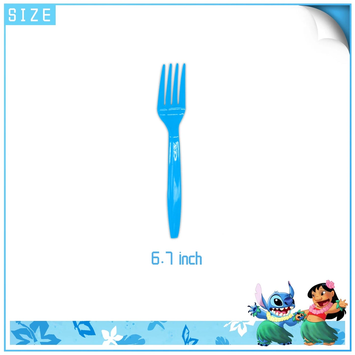 Disney Lilo Stitch Theme Birthday Party Supplies Tableware Set Children Birthday Party Cutlery Decoration Napkin Paper Cup Good Vibrations