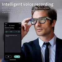 AI Smart Glasses 800W Anti Shake HD Camera Video Recording Languages Translation Sunglasses Bluetooth Call Music Play Man Women Good Vibrations