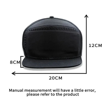 LED Glowing Hat LED Matrix Scrolling Text Display Message Pattern Programmable APP Control 5V for Disco Party Cool Baseball Cap Good Vibrations