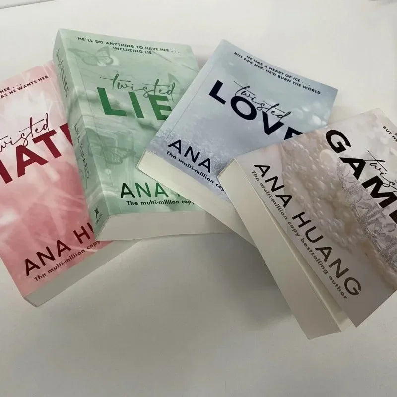 1 Book Twisted Series By Ana Huang Books Love /Games / Hate /Lies Paperback English Novel Book Good Vibrations