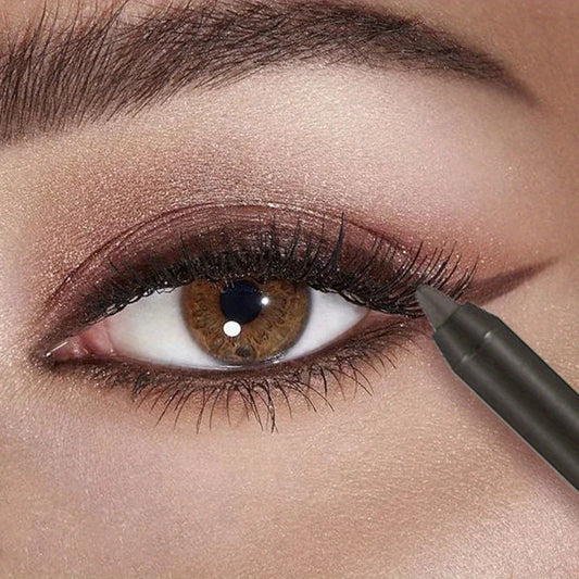Black Brown Waterproof Eyeliner Pencil Long Lasting Easy To Wear Eye Liner Gel Matte Quick Drying Eyeliner Pen Makeup Cosmetic Good Vibrations