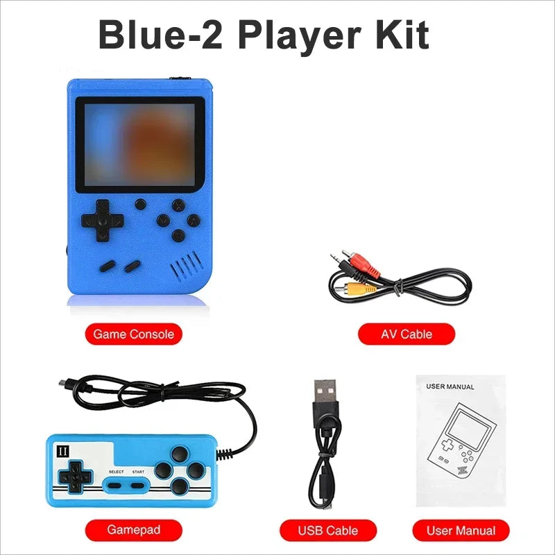 NEW Portable Retro Mini Video Game Console 8-Bit Handheld Game Player Built-in 400 games AV Out Game Console Gameboy videojuego Good Vibrations