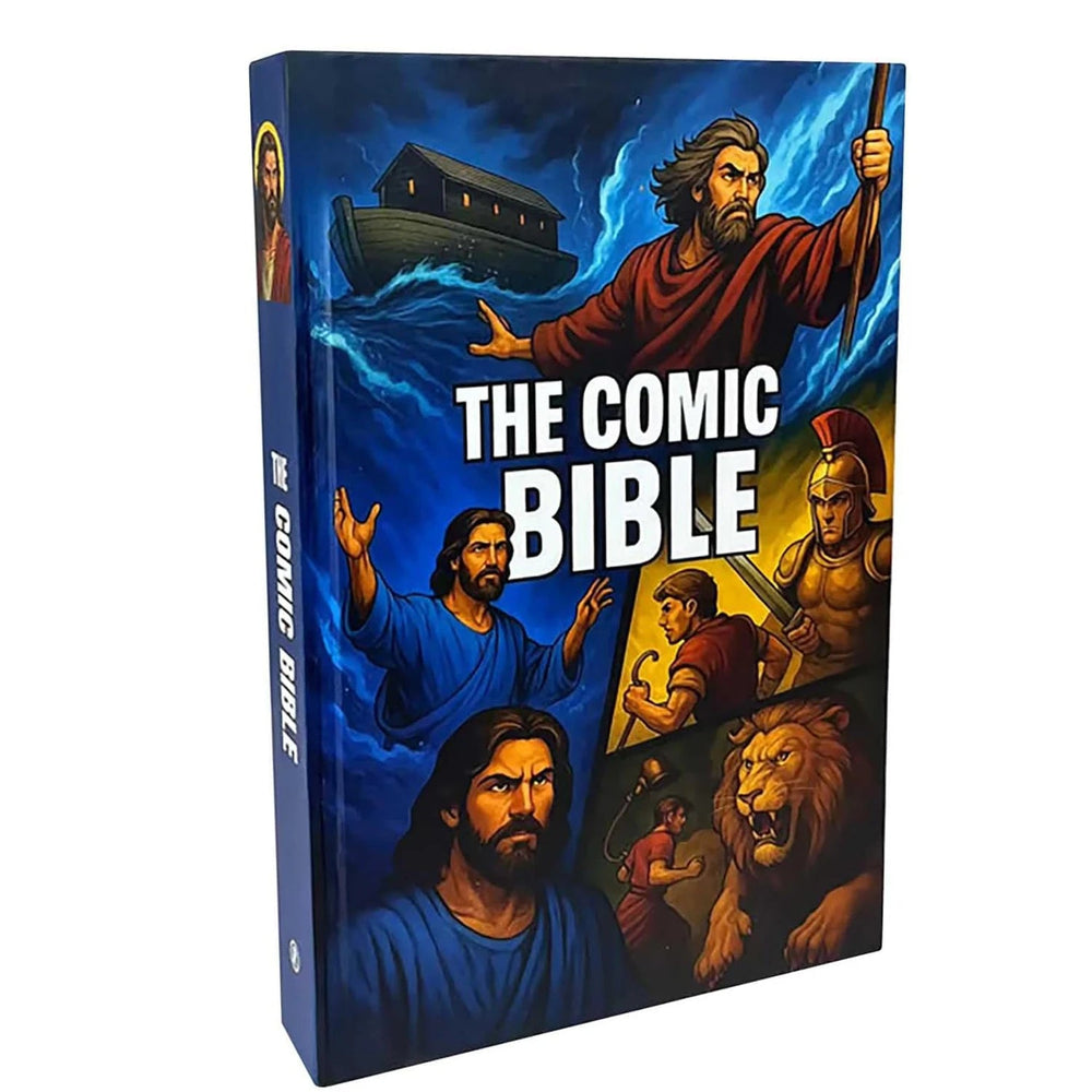The Comic Bible for All Ages, New Full-Color Illustrated Bible Comic Book, from Genesis to Revelation with Complete, Christian G Good Vibrations