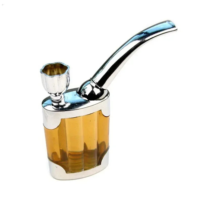 Complete set Cleanable Acrylic Smoking Pipe Fashion Microfilter Tobacco Pipe Circulation Reduce Tar Smoke filter Cigarette Tool Good Vibrations