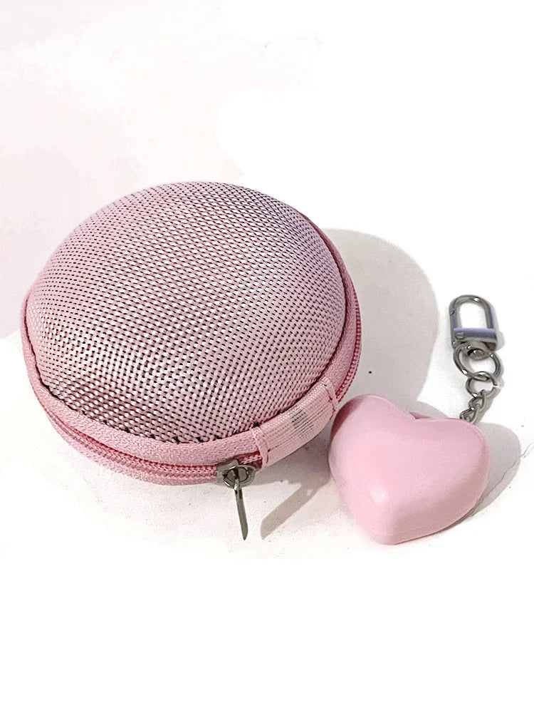 Portable Pink Heart Smoking Set Storage Travel Bag 9pcs Round Case for Smoking 9pcs Good Vibrations Adult Super Store