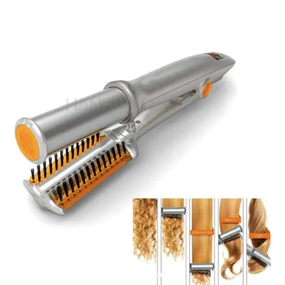 Professional Hair Straightener Curling Iron Straightener And Curling Iron Styler 2 In 1 Multi Hair Styling Tool Good Vibrations