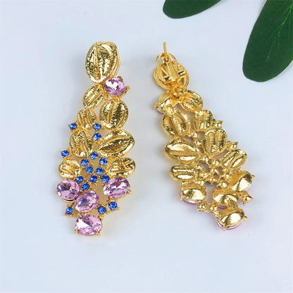 High Quality 18K Gold Plated Jewelry Sets For Women Luxury Design Necklace Earrings Bracelet And Ring Full Set Jewelry Trending Good Vibrations Adult Super Store