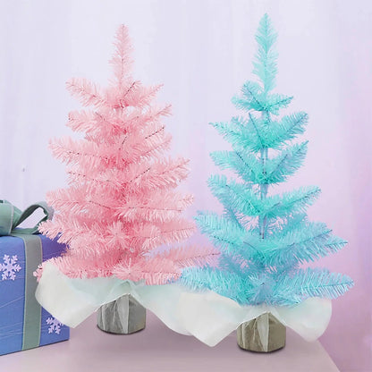 Christmas Desktop Mini Christmas Tree Christmas Decoration 2024 рождественский декор Dekoration Zu Hause Good Vibrations
