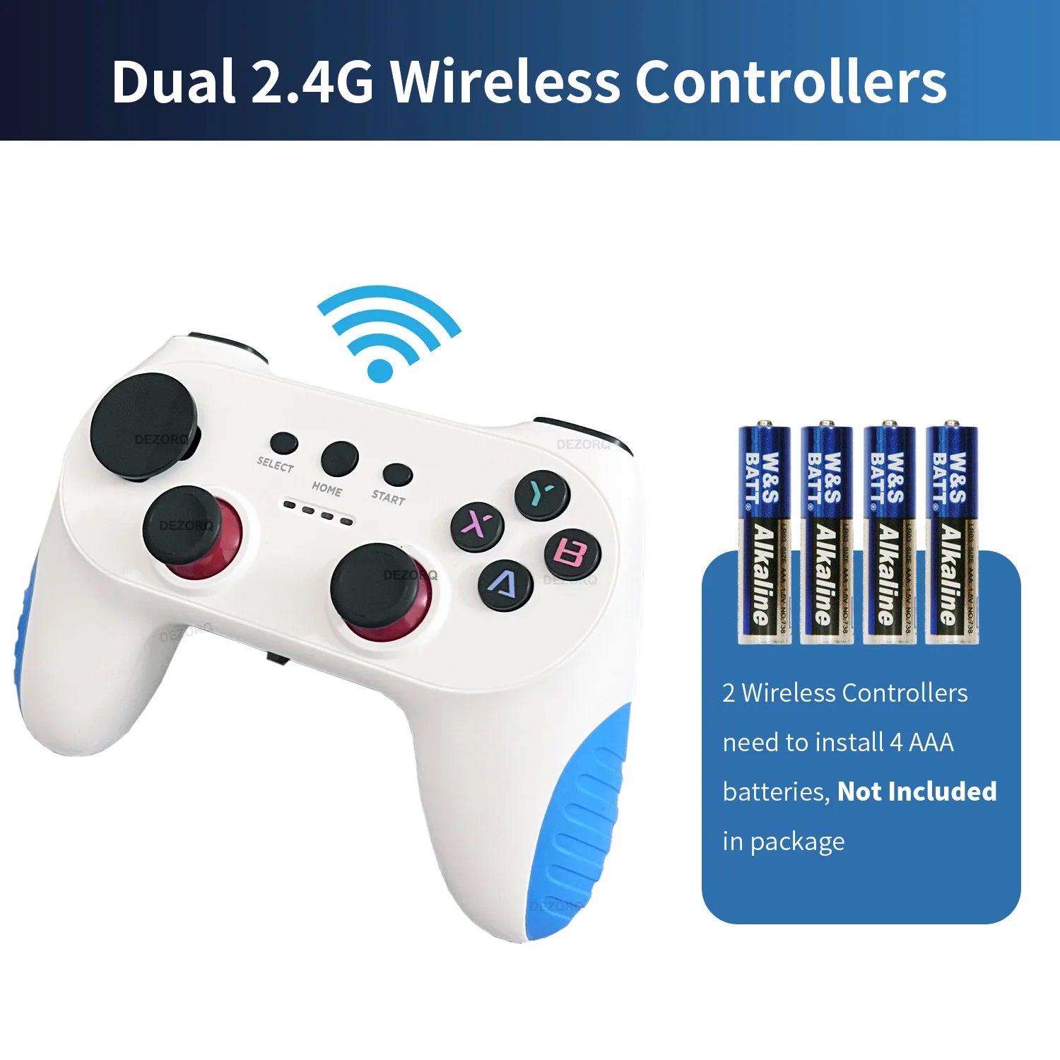 New TV Game Console 128G Built In 50000 Retro Games 50 Emulators Videojuegos Consola Dual Wireless Gamepad X10 Pro Game Stick 4K Good Vibrations