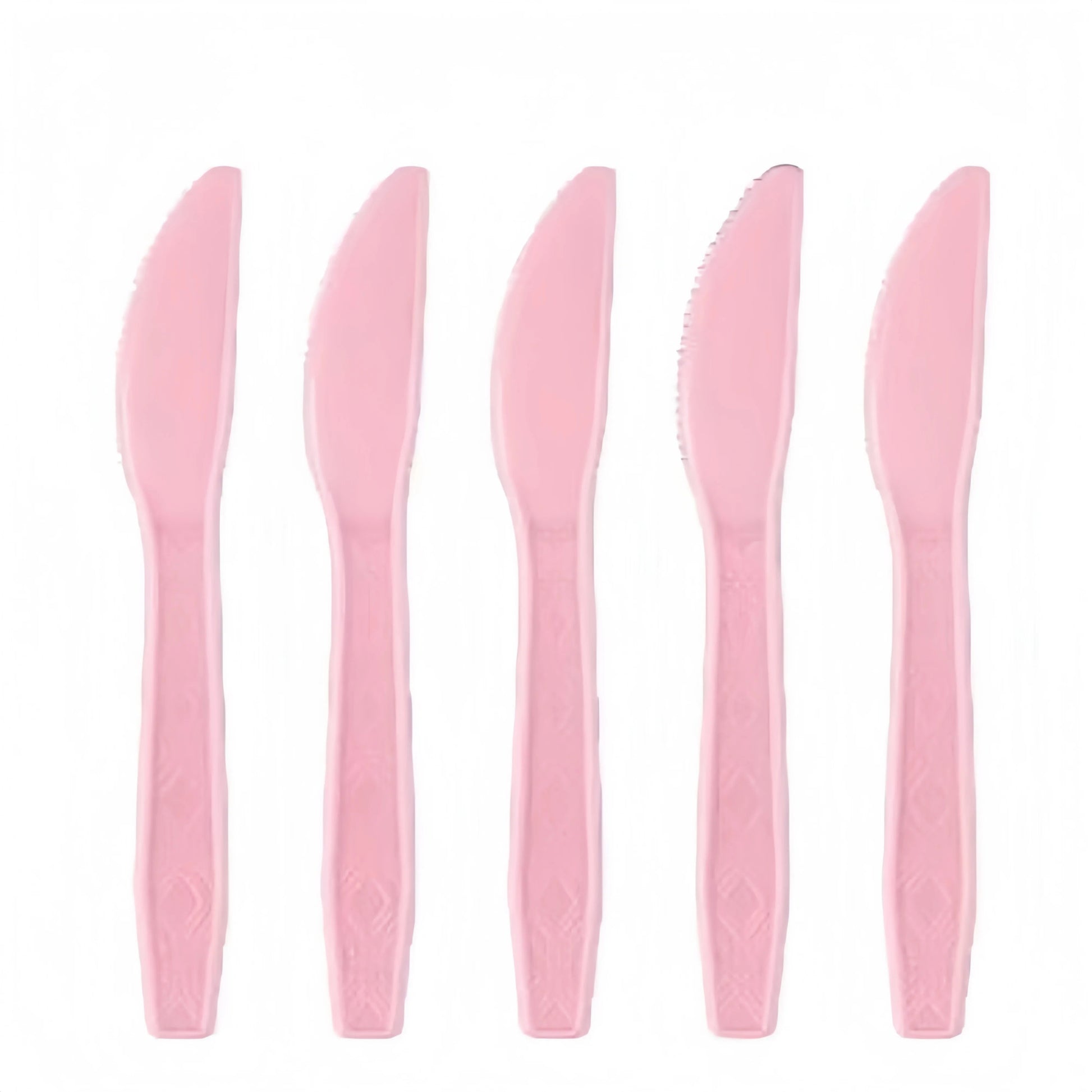 Light Pink Party Supplies Dinnerware Set Include Plates and Cups Tablecloth for Baby Shower Wedding Birthday Valentine's Day Good Vibrations