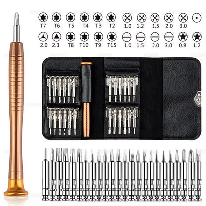 Precision Screwdriver Set, Laptop Tool Kit, 152/25 in 1 Professional Computer Screwdriver Repair Kit T5 T6 Torx Screwdriver Good Vibrations