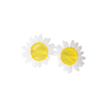 Sunflower Sunglasses Little Daisy Shape Sun Glasses Funny Party Decorative Eyeglasses Plastic Gathering Picnic Photography Props Good Vibrations