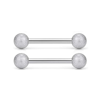 14G Tongue Rings Surgical Steel Straight Barbell Nipplerings Nipple Ring Body Piercing Jewelry Long Barbell Bridge Tongue Rings Good Vibrations