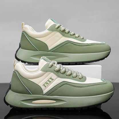 New Casual Sneakers Breathable Male Sneaker Round Toe Platform Outdoor Non-slip Comfortable Fashion Shoe Trend Shoes for Men Good Vibrations