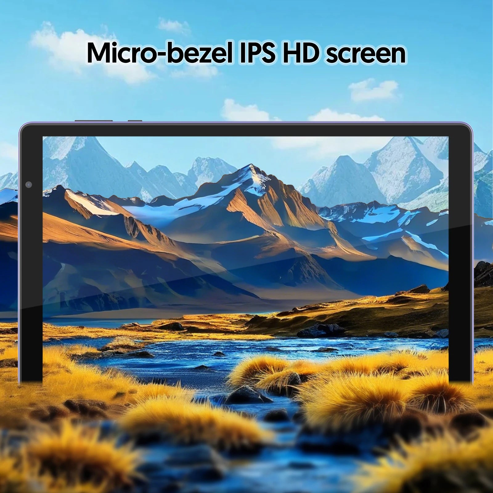 10-inch Android tablet, 4GB (2G + 2G memory expansion) RAM + 32GB ROM, 1280x800 IPS screen, dual cameras, WiFi, 6000 mAh battery Good Vibrations