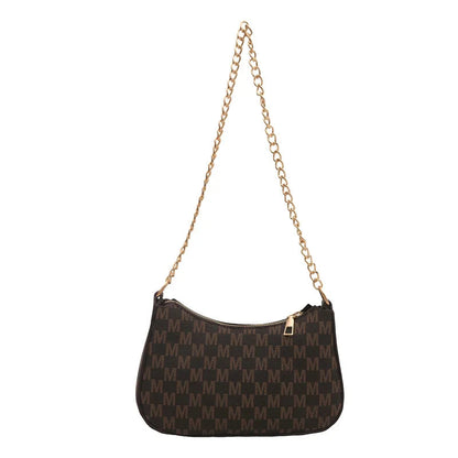 Vintage Style Square Handbag Crossbody Bag Adjustable Strap Women Messenger Shoulder Bag Sophisticated Accessory Tote Bag Purse Good Vibrations