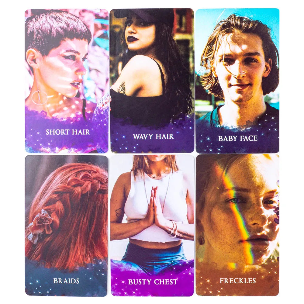 Who Is It Oracle Cards 78 Cards About 10X6cm NO Guide For Family Party High Quality Fortune Telling Divination Tarot Cards Deck Good Vibrations