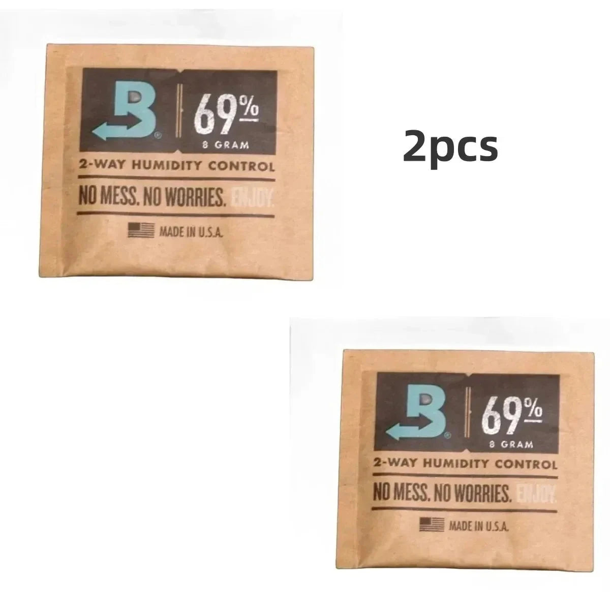 Genuine Boveda Cigar Humidity Control Pack 8g for 72 62 65 69% Humidity - Perfect for Cigar Aficionados and Collectors Good Vibrations Adult Super Store