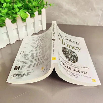 The Psychology of Money Books for Adults, Timeless Lessons on Wealth, Greed, Happiness, Business, Books Good Vibrations