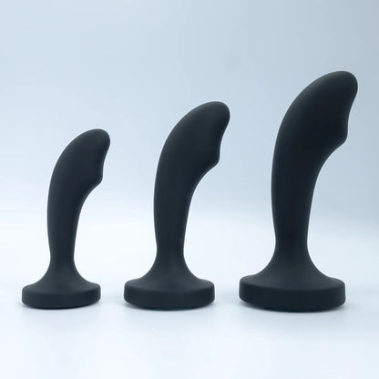 Silicone Anal Plug Gem Base Butt Plug Anal Masturbation Stimulator Anal Massage Dilatancy Toys G-point Massage Adult Sex Toys Good Vibrations Adult Super Store