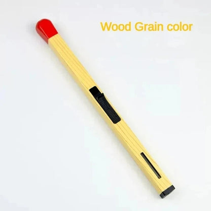 Portable Visual Window Large Match Lighter Windproof Open Fire Butane Inflatable Portable Candle Kitchen Lighter Good Vibrations Adult Super Store