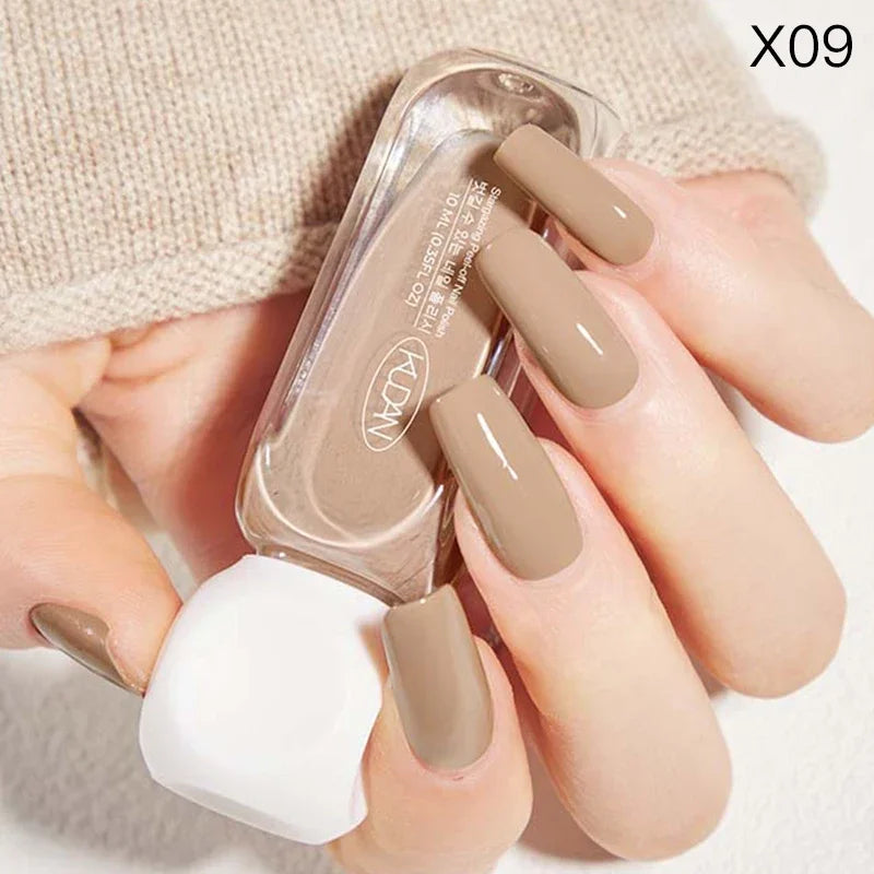 10ml Peel Off Water-Based Starry Nail Polish Fast Drying Long-Lasting Healthy And Brightening Effect No Need Lamp Cure Good Vibrations