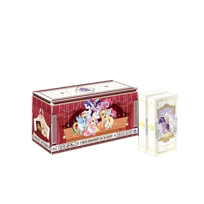 KAYOU Genuine New My Little Pony Friendship Eternal Star Bag 2 Rhythm Moon AR Gilded Decoration OR Collection Card Gift Good Vibrations