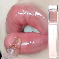 Plumping Jelly Lip Gloss Lasting Moisturizing Transparent Lip Oil Water Light Mirror Liquid Lipstick Women Lips Makeup Cosmetics Good Vibrations
