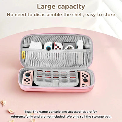 for Switch2 protective case and storage bag, scratch-resistant and drop-resistant, can store game consoles and accessories Good Vibrations